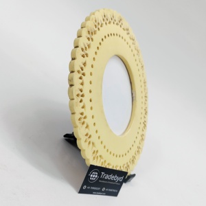 Marco de fotos con incrustaciones de resina y hueso de madera personalizado, marco decorativo hecho a mano de India por Tradebyd - Product Image 3