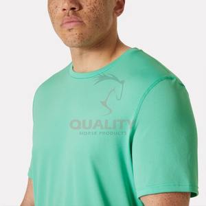 T-shirt en coton lourd, impression d'écran personnalisée, logo, vêtements de rue vierges de haute qualité, service de fabrication OEM, coupe confortable - Product Image 6