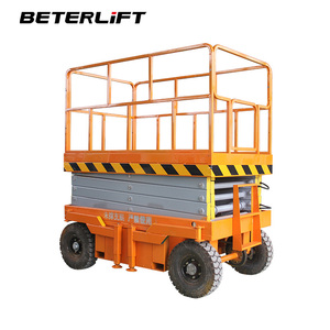 Мобильная ножничная подъемная платформа BETERLIFT 10м 12м 500кг для высотных работ, производитель в Китае - Product Image 2