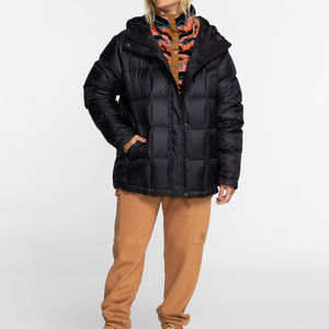 Nouvelle arrivée d'hiver, veste matelassée pour femmes en coton respirant, doublure en spandex personnalisable, manteau de haute qualité, écologique et tendance - Product Image 2