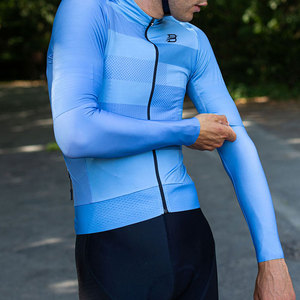 Ensemble de maillot de cyclisme d'été, vêtements de vélo anti-humidité, tenue de course à vélo à manches courtes, vêtements de sport rembourrés et confortables - Product Image 5