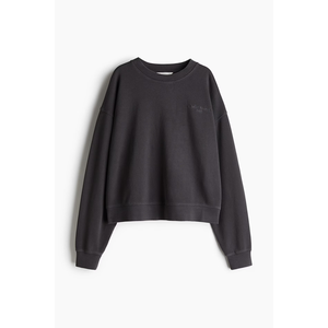 Sudadera de Jersey de algodón negro Premium personalizada para mujer sudaderas holgadas de tela transpirable para mujer OEM Bangladesh - Product Image 1