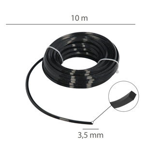 Filo professionale quadrato in nylon/alluminio O/ 3,5 mm (rotolo da 10 metri) - Product Image 2