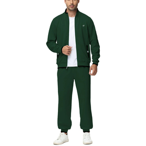 Survêtement d'hiver personnalisé en gros |   Coupe classique |   100% coton polaire |   2 en 1 Design |   Ensemble de vêtements de sport de poids lourd |   OEM/ODM - Product Image 2