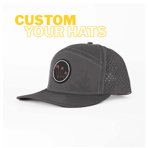 Vietnam Factory Bespoke Mesh Trucker Cap Custom Embroidery Logo 7 Panel Structured Curved Bill Hat Sport Snapback Headwear Men - Product Image 1