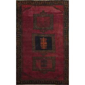 Tapis authentiques de haute qualité, noués à la main, en laine naturelle et coton, style vintage, design géométrique, pour la maison, le bureau ou le sol. - Product Image 1
