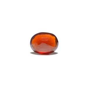 Hessonite Naturale (Gomed) 6.75 Carati Taglio Ovale Sfaccettato Gemma <span class=keywords><strong>Arancione</strong></span> Calibrata Pietra Preziosa Sciolta - Product Image 2
