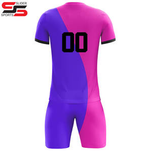 Personnalisé Nouveau Design Blanc Pas Cher Personnalisé Avec Logo Personnalisé Football Uniforme Football Jersey Ensemble - Product Image 2