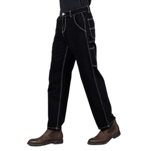 Jeans pour hommes européens et américains à lacets jeans élastiques de rétraction des pieds hommes du Bangladesh - Product Image 6