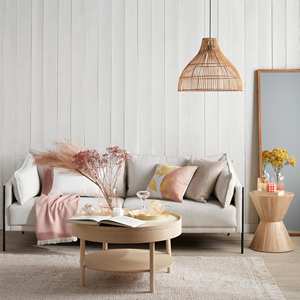 ขายด่วน โคมไฟระย้าไฟแขวนในร่มหวายโคมไฟจี้ไม้ไผ่ | งานฝีมือเทียนปอง - Product Image 2