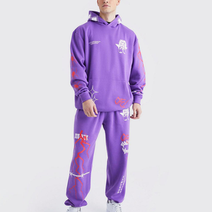 Chándales Deportivos de Alta Calidad, Transpirables, 100% Algodón, Ajustados, Casuales, con Capucha, en Oferta - Product Image 1