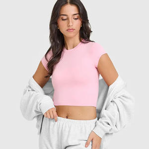 Dernier personnalisé pétale rose polyester/coton femmes décontracté léger respirant séchage rapide écologique été élégant concepteur - Product Image 6