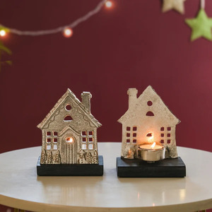 Porte-bougies et bougeoir pour la décoration intérieure, tendance pour la décoration de Noël - Product Image 2