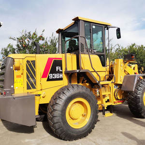 รถตักล้อยางรุ่นใหม่ 665F เครื่องยนต์ดีเซลสำหรับงานหนัก สีเหลือง อุปกรณ์เคลื่อนย้ายดิน พร้อมแรงยกสูง - Product Image 6