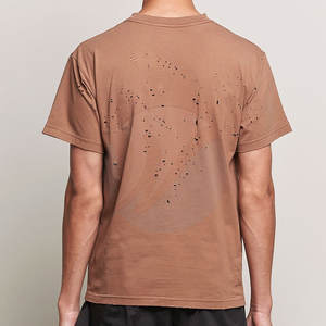 Camisetas de secado rápido para hombre al por mayor, camisetas de talla grande hechas en fábrica para hombre, camisetas de algodón 100% para hombre - Product Image 3