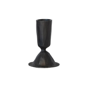 Iron <b>Candlestick</b> Holder <b>Black</b> Matte Finish Durable Home Decoration Metal Taper Candle Holder Handmade On Sale - Product Image 1