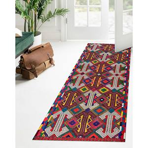 Alfombra con Diseño Azteca, Alfombra Estampada, Decoración Rústica, Turca, de Lujo, Alfombra Suave No Tejida - Product Image 5