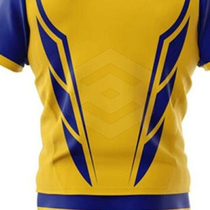 Uniforme de Rugby 2024 OEM para Hombre, Transpirable, de Secado Rápido, 100% Poliéster, Precio Bajo, Conjunto Deportivo con Estampado Completo - Product Image 5