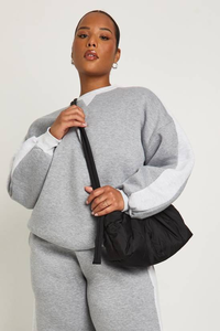 Sudadera con Capucha para Mujer, Suave, Holgada, Cuello Redondo, Estampado Gráfico, Rosa, Blanco, Gris, Cómoda, con Logotipo Personalizado - Product Image 4