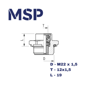 90112022 - Acoplamiento de Empuje Raufoss ABC NEWLINE - Piezas y Accesorios para Remolques - MSP Export - Product Image 3