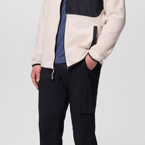 Chaqueta Bomber de Alta Calidad para Hombre, Colección de Invierno, Cierre de Cremallera, Diseño de Bloques de Color, Tejido Transpirable, Precio Económico, Manga Larga - Product Image 5