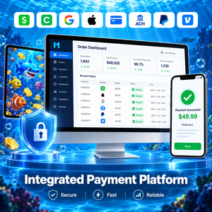 Passerelle de paiement pour les fonds des jeux en ligne avec Cash App, Chime, carte ACH, Apple Pay, Google Pay et services de paiement en temps réel - Product Image 4