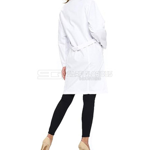 Batas de Laboratorio de Algodón al por Mayor, Nuevo Diseño, Uniformes Unisex con Estampado Personalizado para Uso Hospitalario, Alta Calidad, Modelo OEM - Product Image 5