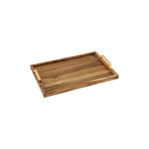 Bandeja de servicio de madera de diseño de lujo comestible de una sola pieza con calidad y material extra premium y tamaño personalizado a un costo muy bajo - Product Image 3