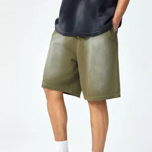 Meilleur matériau Short délavé à l'acide pour hommes style parfait respirant séchage rapide multi-poches meilleur design Short de meilleure qualité pour hommes - Product Image 2