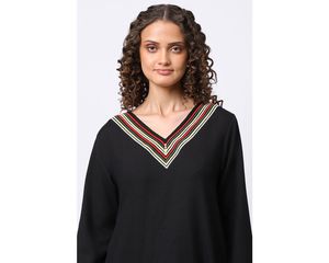 นักออกแบบคุณภาพที่เหนือกว่า Jalabiya ที่ขายดีที่สุดพร้อมชุดสตรีปักยาวในราคาขายส่งในราคาต่ําสุด - Product Image 5