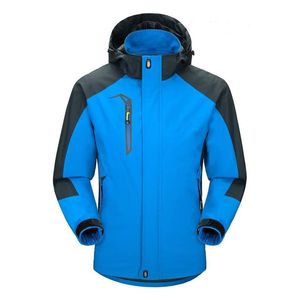 Parka softshell d'hiver élégant et personnalisable pour homme, prix de gros, design bicolore pour temps froid, coupe-vent, vestes softshell - Product Image 6