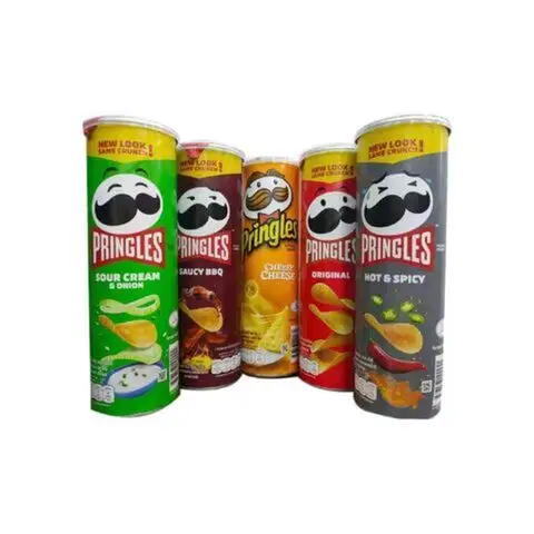 Pringles distribütörü toplu satın alma 160g / Pringles patates cips toplu satın alma/Pringles toptan tedarikçisi