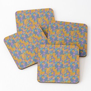 Square <b>Coasters</b> Wooden Absorbent Drinks Nordic <b>Coasters</b> <b>Set</b> Holder Blank Print Custom White Blank Wooden <b>Coaster</b> - Product Image 6