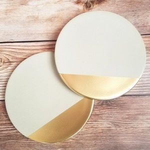 Juego de Posavasos de Metal con Estampado de Mármol, Acabado Satinado Suave, Patrones Elegantes para el Hogar, Venta al por Mayor - Product Image 5