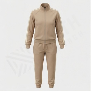 Ensemble de survêtement décontracté pour femmes, à capuche, streetwear, best-seller, 100% coton, polaire, écologique, pour l'entraînement, le jogging, la salle de sport - Product Image 1