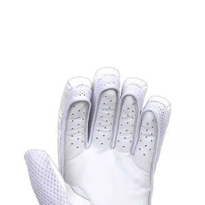Guantes de cricket de cuero para entrenamiento de alta calidad en MOQ bajo Precio asequible Guantes de bateo de cricket de dedo completo para unisex - Product Image 4