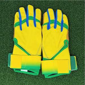 ถุงมือตีเบสบอลแบบมืออาชีพถุงมือตีเบสบอลสีและโลโก้ - Product Image 1