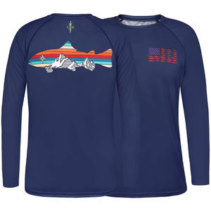 Manches longues hommes pêche à capuche séchage rapide chemises de pêche personnalisé en gros Sublimation pêche maillot UV Protection tournoi - Product Image 2