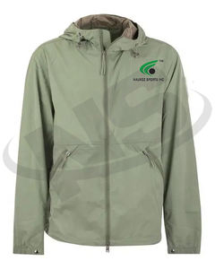 2025 Waterproof Lightweight Nylon <b>Windbreaker</b> Jacket For Men Outdoor Running <b>Beach</b> Wear Men's Jackets With Reflective Design - Product Image 1