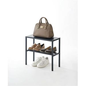 ชั้นวางรองเท้าโลหะทันสมัย6คู่ขนาดกะทัดรัดสำหรับห้องนั่งเล่นและโรงแรมเฟอร์นิเจอร์ในบ้าน - Product Image 5