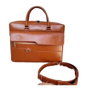 Superior Quality Genuine <b>Soft</b> <b>Leather</b> Handmade Shoulder <b>Bag</b> With Zipper Pocket Hand <b>Bag</b> Top Indian Supplier Manufacturer - Product Image 1