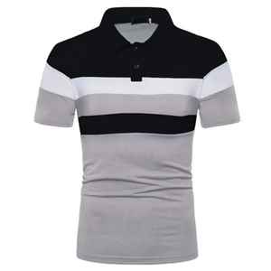 Polos deportivos de algodón y poliéster personalizados para hombre, estampados con insignia de logotipo personalizado, polos de sudor personalizados con logotipo bordado - Product Image 5
