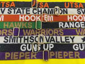 Adjustable Beaded Purse Strap: Handmade Crossbody Bag Strap - Product Image 2