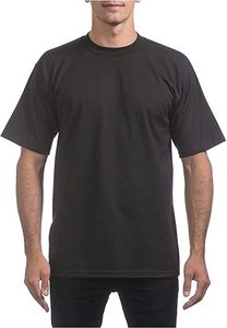 เสื้อยืดคอกลมผ้าคอตตอนขนาดใหญ่สำหรับผู้ชายเสื้อครอปปักลายผ้าปะติดผ้าขนาดใหญ่สำหรับผู้ชาย - Product Image 2