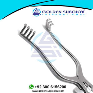 Retractor quirúrgico Weitlaner de 7 pulgadas, instrumentos quirúrgicos veterinarios de acero inoxidable con punta roma - Product Image 4