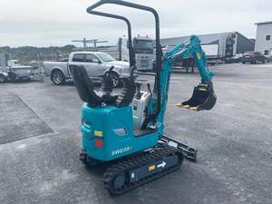 Mini-excavatrice sur chenilles SWE80 de haute qualité, composants principaux inclus, moteur Koop, pompe, boîte de vitesses, roulement, 13,5 CV, haute capacité de charge - Product Image 2