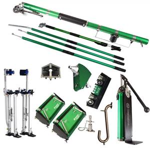 Vente en gros à prix réduit, kit d'outils de finition et de rubanage automatique en acier de niveau 5 pour cloisons sèches, fabrication OEM, avec outils à main bonus - Product Image 3