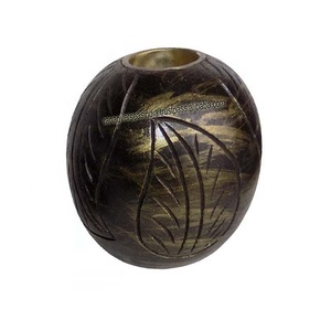 Hot <b>Sale</b> Leaf Engraving Votive Tea Light Holder Made of Wood for Home Wedding <b>Christmas</b> Table <b>Decoration</b> - Product Image 1