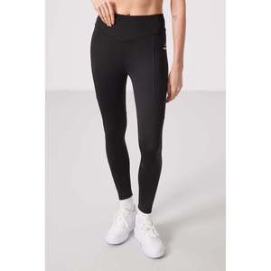 Leggings pour femmes Tommylife en polyester, coupe standard, extensibles et performants - 94666 Noir - Anthracite - Product Image 1