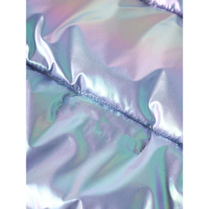 Chaquetas Acolchadas Brillantes de Invierno para Mujer, con Capucha, Bolsillos con Ribete, de Nailon, con Relleno de Felpa, Ropa de Mujer - Product Image 6